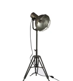J-Line Lampa podłogowa RADEM 93 cm szara
