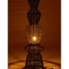 J-Line Lampa podłogowa ROPEAN 135 cm czarna
