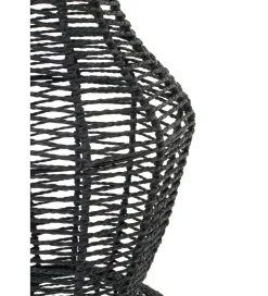J-Line Lampa podłogowa ROPEAN 135 cm czarna