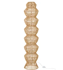 J-Line Lampa podłogowa ROPERAN 132 cm naturalna