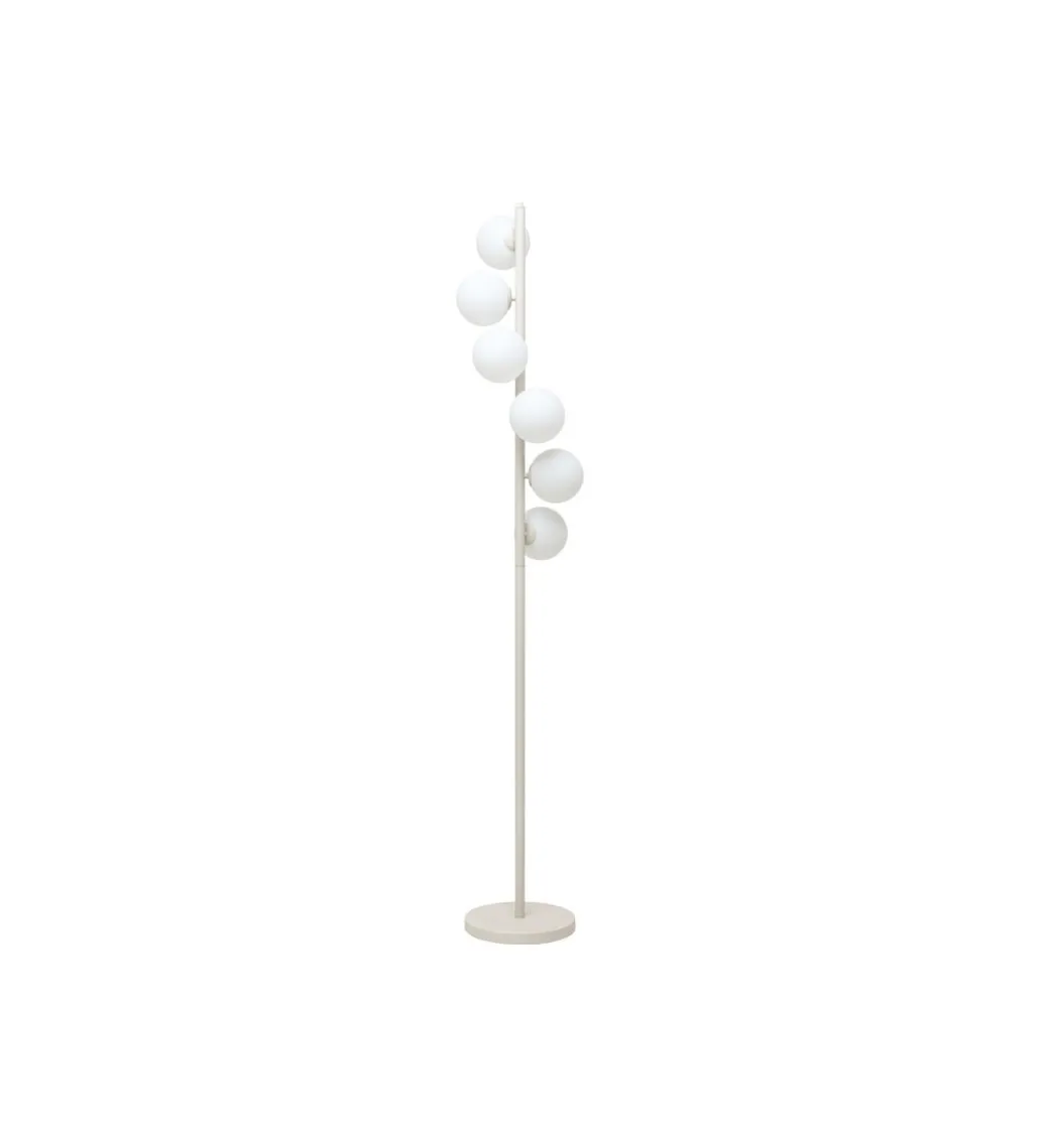 KDesign Lampa podłogowa SCALA BALLS 160 cm beżowa