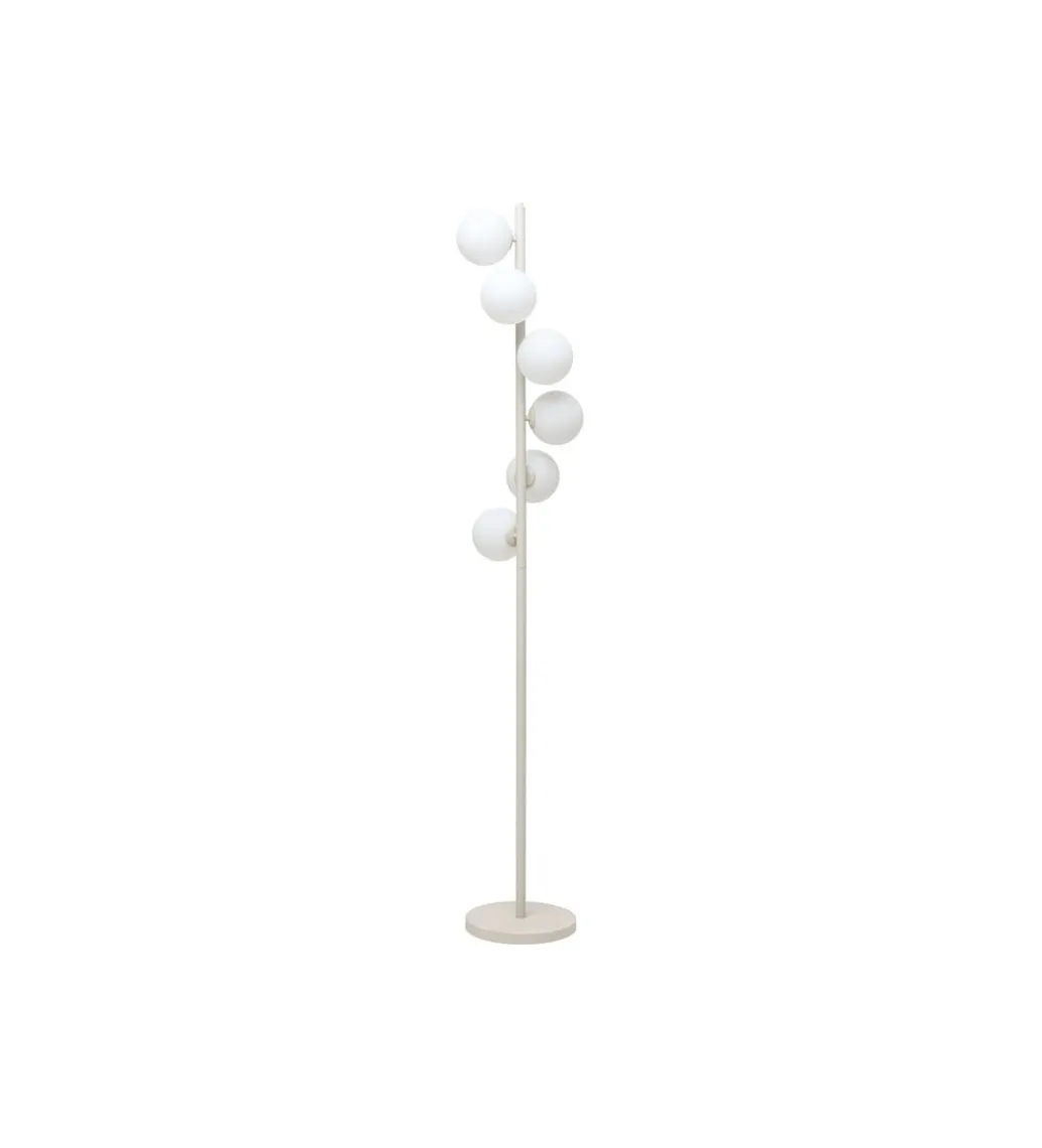 KDesign Lampa podłogowa SCALA BALLS 160 cm beżowa