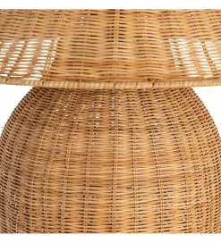 Zona-Design Lampa podłogowa SEULO 99 cm rattanowa