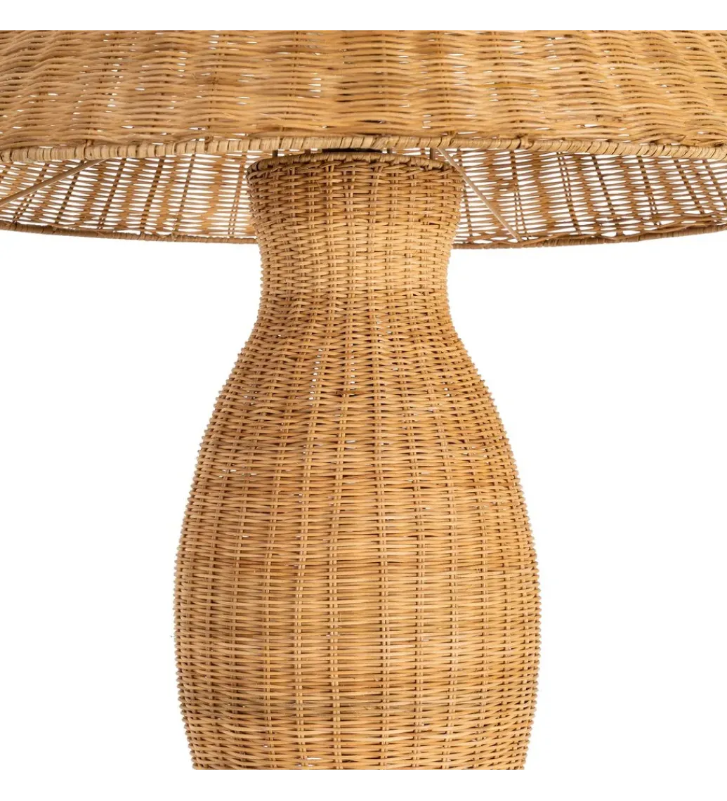 Zona-Design Lampa podłogowa SEULO 138 cm rattanowa