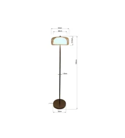 KDesign Lampa podłogowa SHIELD 150 cm