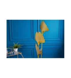 Invicta Interior - przedsprzedaż Lampa podłogowa SORIA 160 cm złota