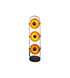 Invicta Interior Lampa podłogowa Studio czarno złota