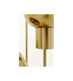 KDesign Lampa podłogowa SUPERNOVA AMBER 160 cm złota