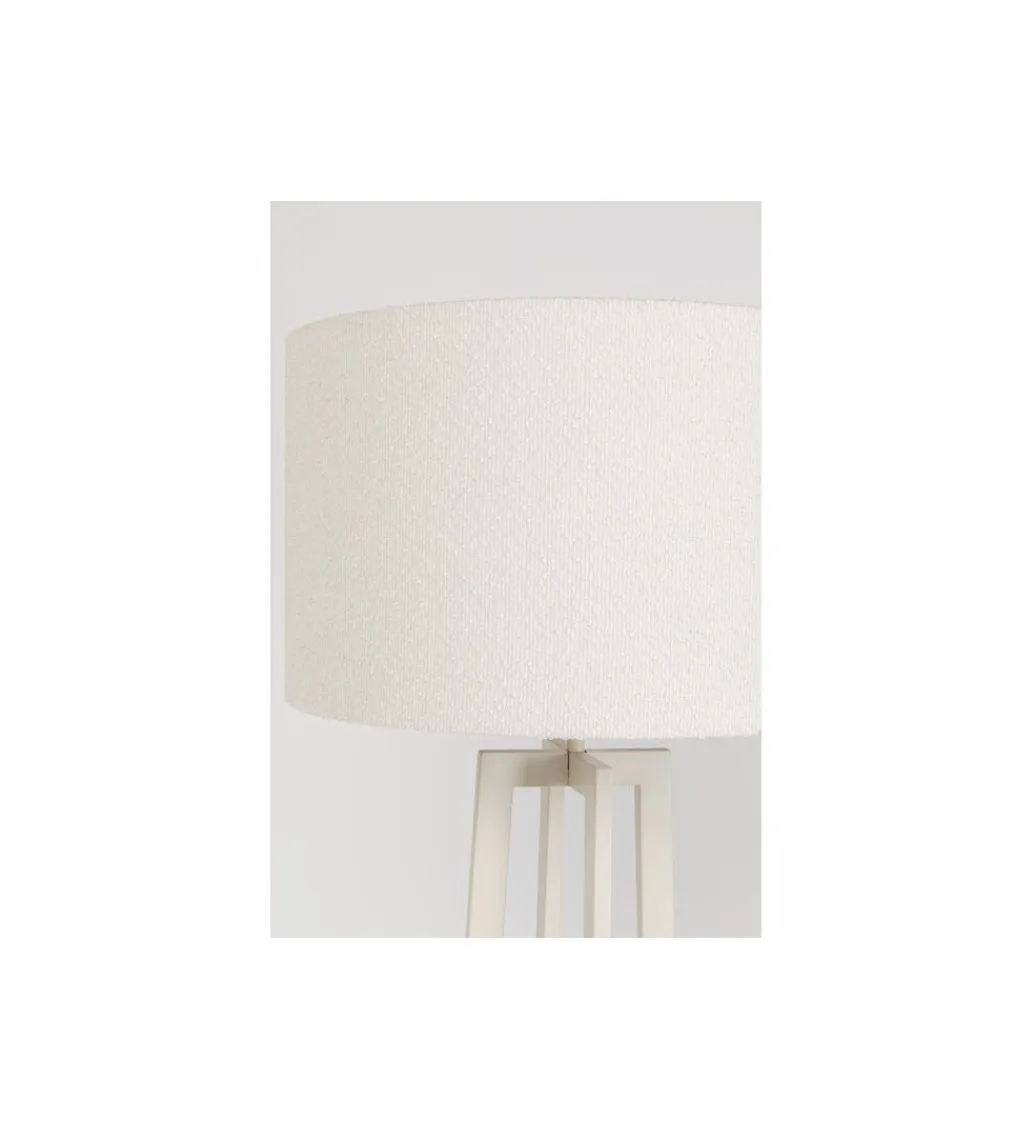 KDesign Lampa podłogowa TIMON 160 cm beżowa