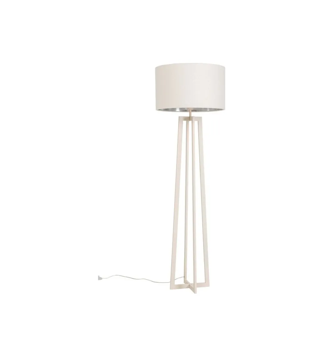 KDesign Lampa podłogowa TIMON 160 cm beżowa