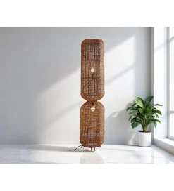 Imeri Lampa stojąca Aurora ratan 36 cm