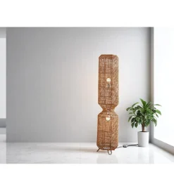 Imeri Lampa stojąca Aurora ratan 30 cm