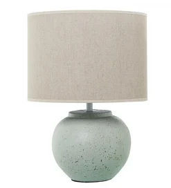 Exclusivas Lampa stołowa ABARLE ceramika antyczna biel