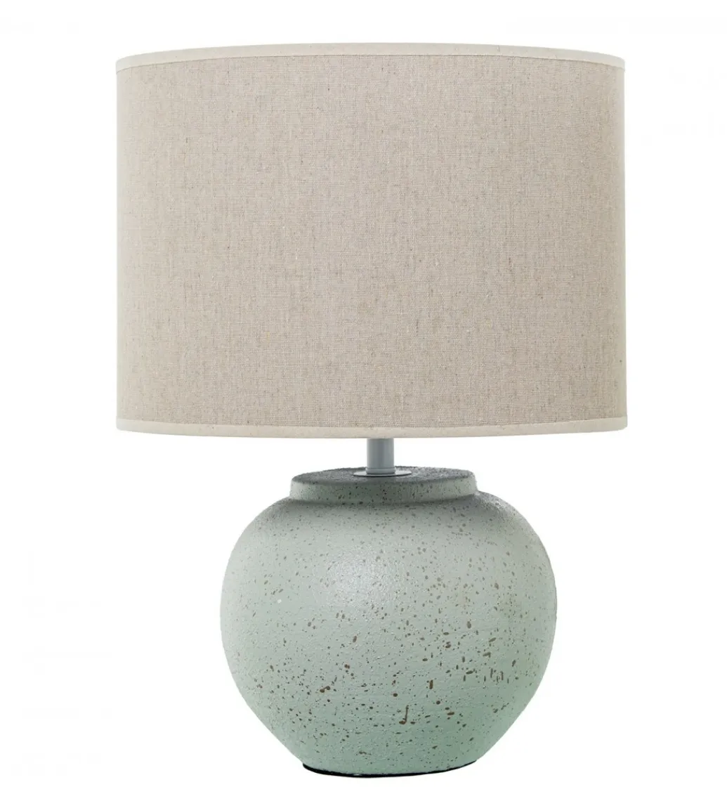 Exclusivas Lampa stołowa ABARLE ceramika antyczna biel