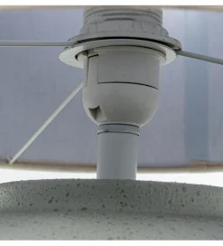Exclusivas Lampa stołowa ABARLE ceramika antyczna biel