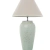Exclusivas Lampa stołowa ABARMAL 57 cm ceramika antyczna biel