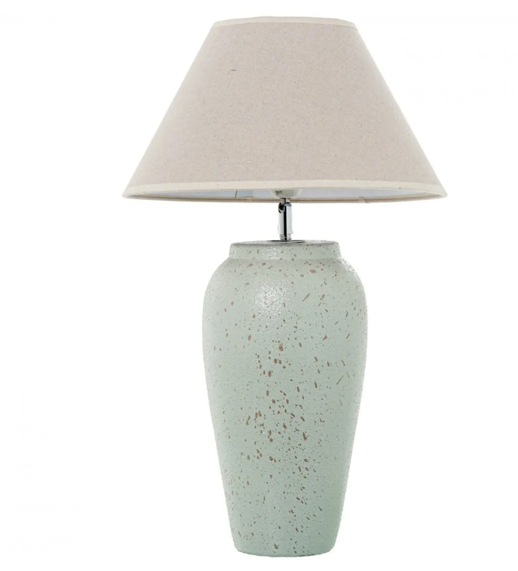 Exclusivas Lampa stołowa ABARMAL 57 cm ceramika antyczna biel