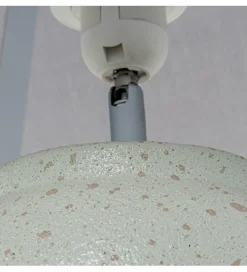 Exclusivas Lampa stołowa ABARMAL 57 cm ceramika antyczna biel