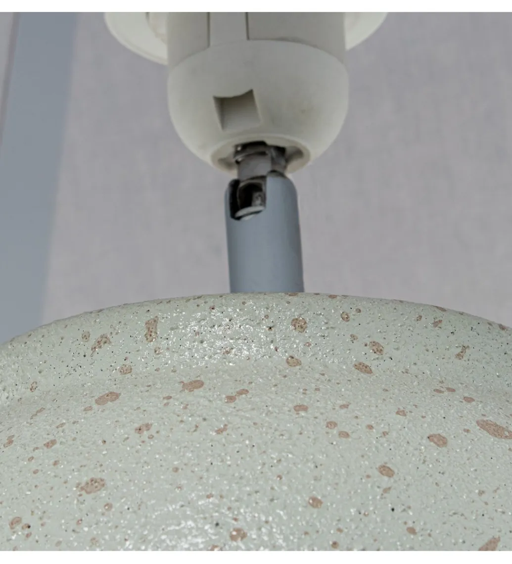 Exclusivas Lampa stołowa ABARMAL 57 cm ceramika antyczna biel