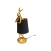 KDesign Lampa stołowa Animal Rabbit 50 cm złoto czarna