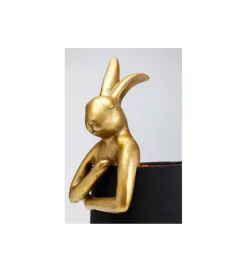 KDesign Lampa stołowa Animal Rabbit 50 cm złoto czarna