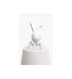 KDesign Lampa stołowa ANIMAL RABBIT 29 cm biała