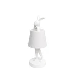 KDesign Lampa stołowa ANIMAL RABBIT 29 cm biała
