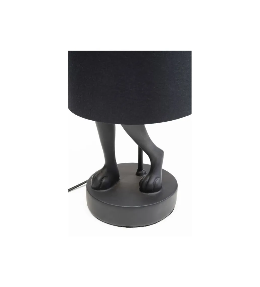 KDesign Lampa stołowa Animal Rabbit 68 cm czarna