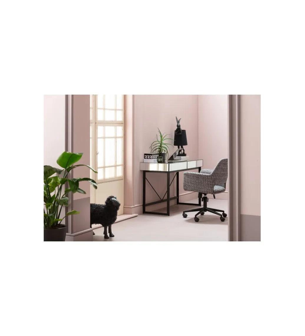 KDesign Lampa stołowa Animal Rabbit 68 cm czarna