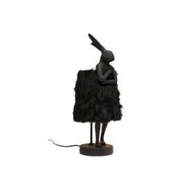 KDesign Lampa stołowa ANIMAL RABBIT FUR 50 cm czarno złota