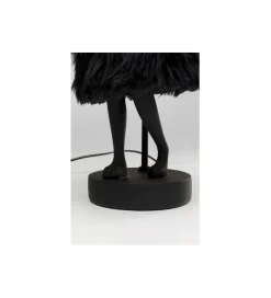 KDesign Lampa stołowa ANIMAL RABBIT FUR 50 cm czarno złota