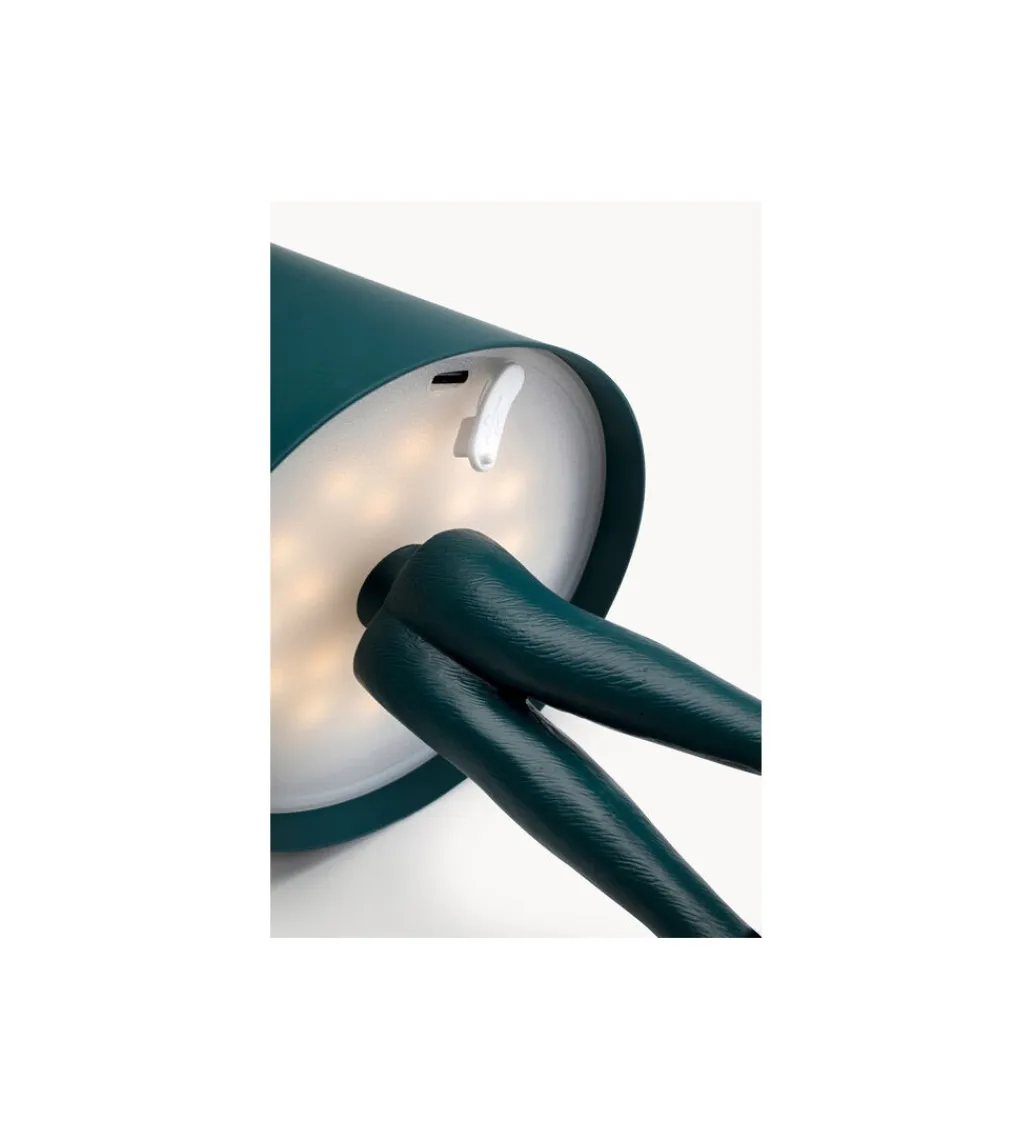 KDesign Lampa stołowa ANIMAL RABBIT LED 29 cm niebieska