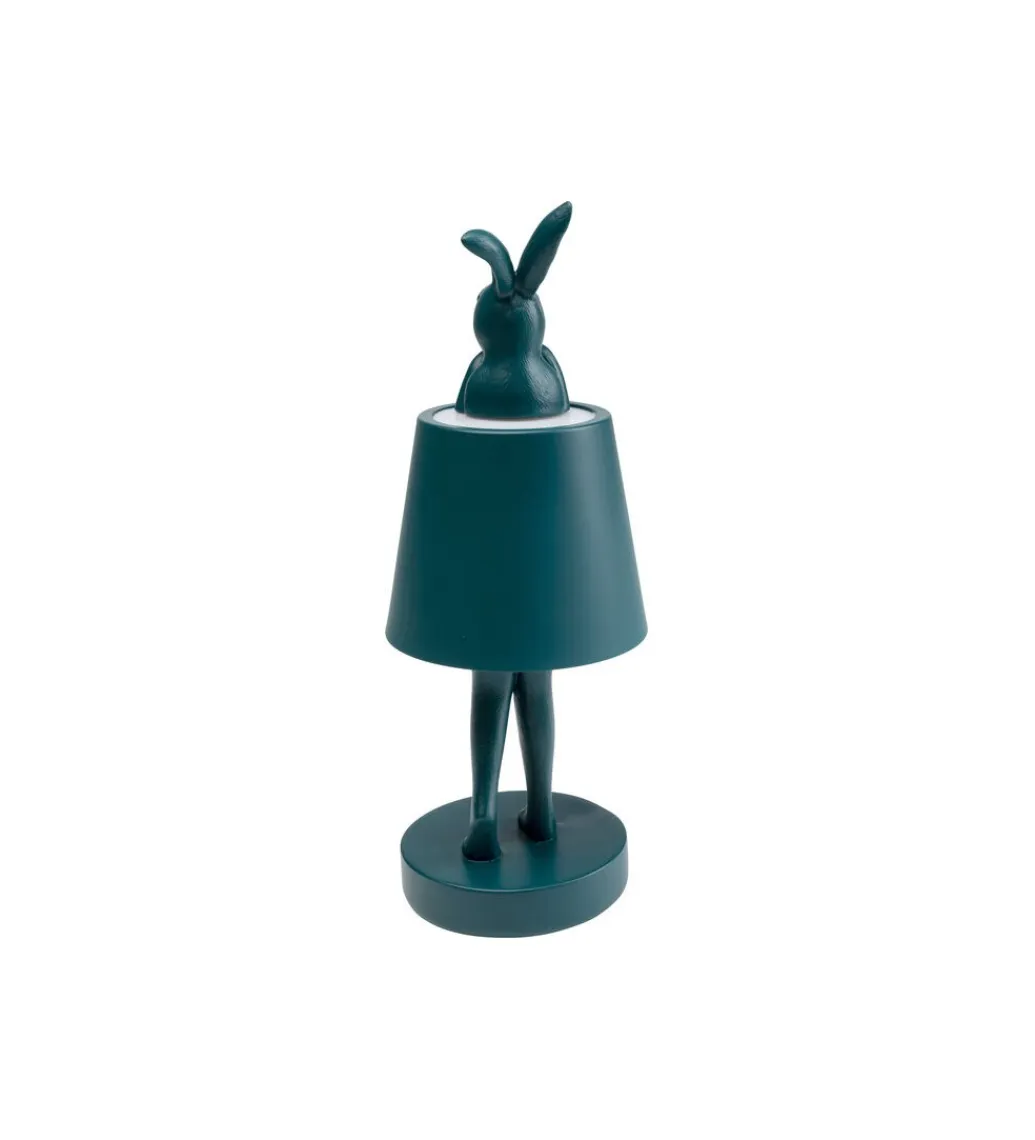 KDesign Lampa stołowa ANIMAL RABBIT LED 29 cm niebieska
