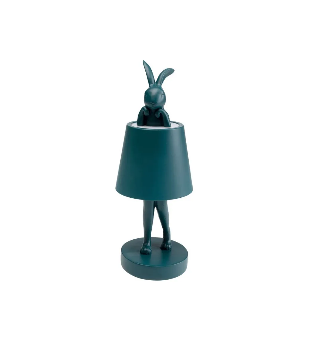 KDesign Lampa stołowa ANIMAL RABBIT LED 29 cm niebieska
