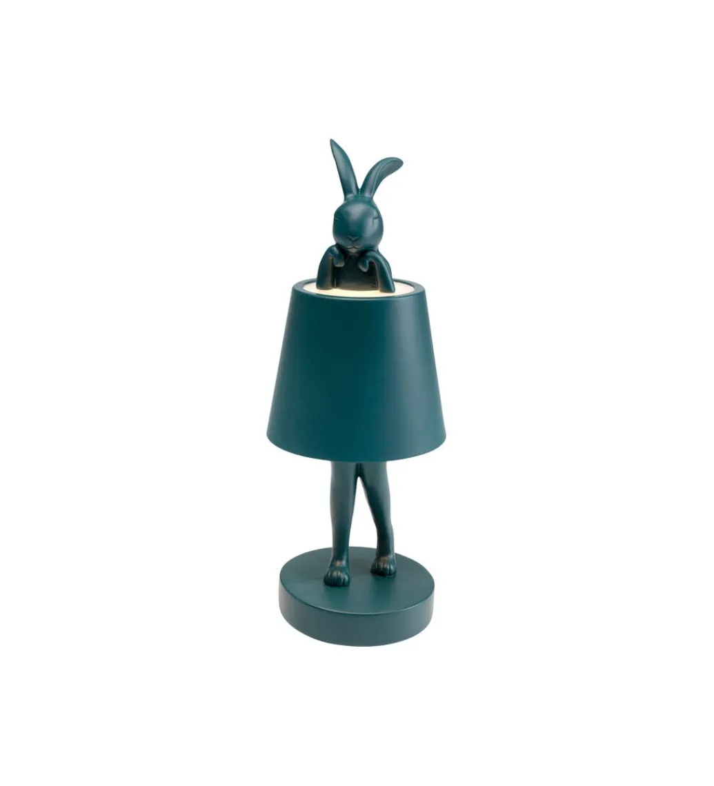 KDesign Lampa stołowa ANIMAL RABBIT LED 29 cm niebieska