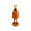 KDesign Lampa stołowa ANIMAL RABBIT LED 29 cm pomarańczowa