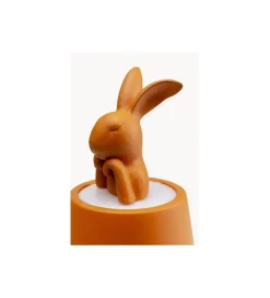 KDesign Lampa stołowa ANIMAL RABBIT LED 29 cm pomarańczowa