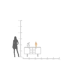 KDesign Lampa stołowa ANIMAL RABBIT PEACH 50 cm