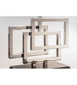 Invicta Interior Lampa stołowa ARIZONA 56 cm srebrna
