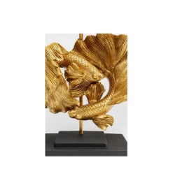 KDesign Lampa stołowa BETTA FISH 53 cm złota