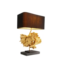 KDesign Lampa stołowa BETTA FISH 53 cm złota