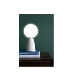 KDesign Lampa stołowa BOLLIE 33 cm beżowa