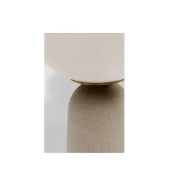 KDesign Lampa stołowa BOLLIE 33 cm beżowa