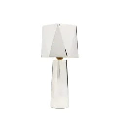 KDesign Lampa stołowa BOLLIE 33 cm czerwona