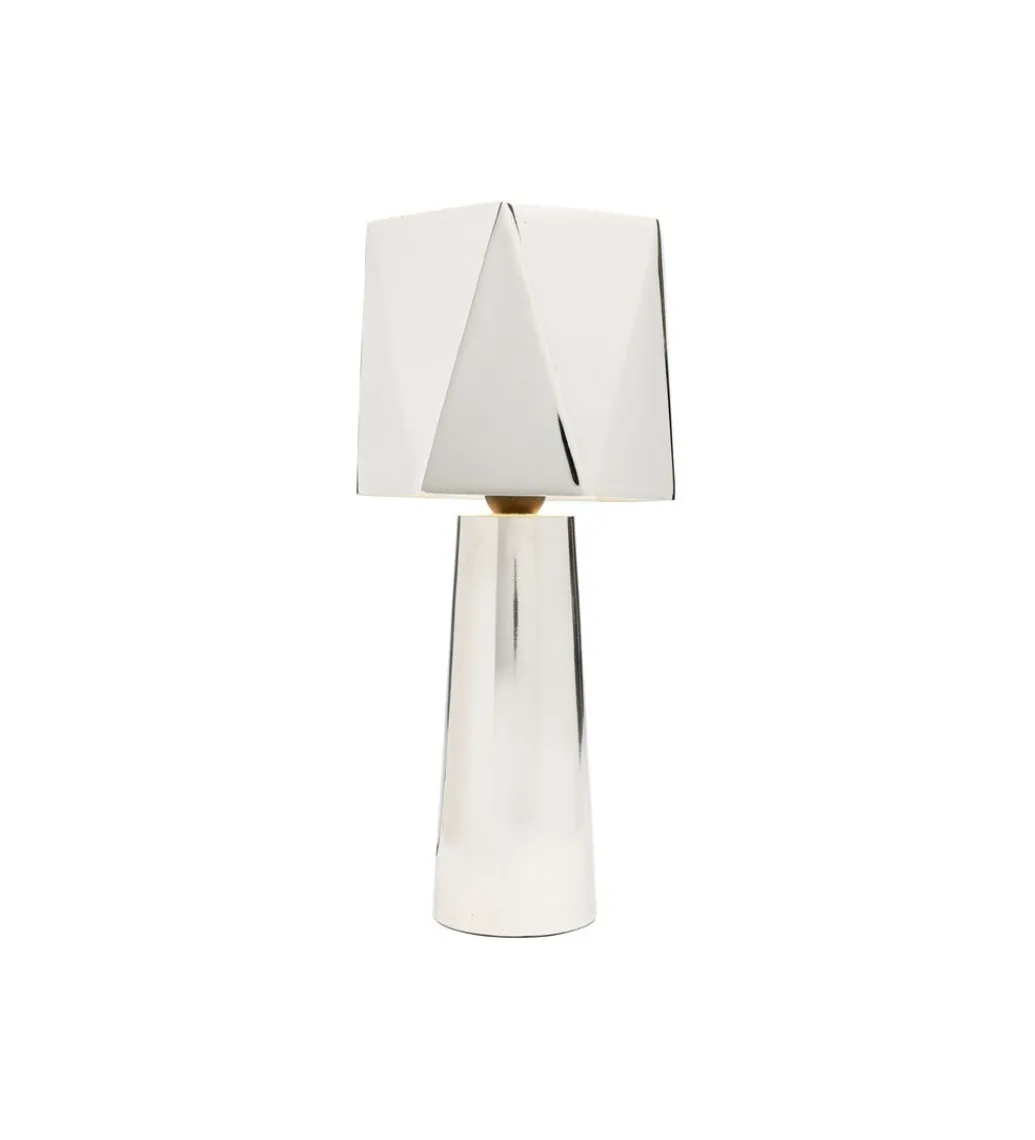 KDesign Lampa stołowa BOLLIE 33 cm czerwona