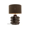 KDesign Lampa stołowa CALAMARO 58 cm klosz bouclé
