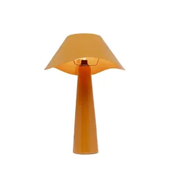 KDesign Lampa stołowa CLOUDY ROUND 49 cm pomarańczowa