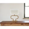 Imeri Lampa stołowa Demeter 40 cm toffee
