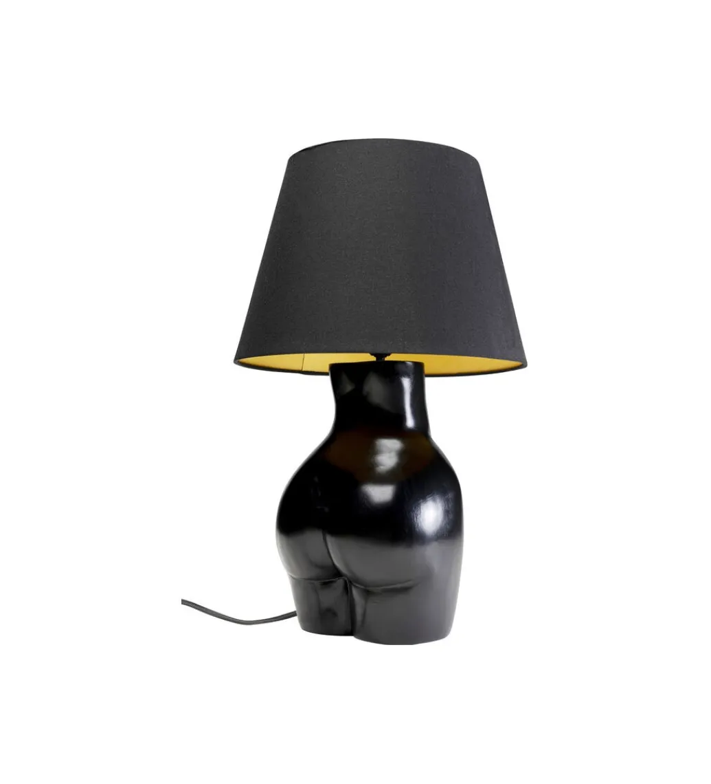 KDesign Lampa stołowa DONNA 48 cm czarna