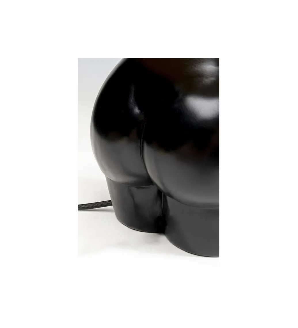 KDesign Lampa stołowa DONNA 48 cm czarna